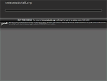 Tablet Screenshot of crossroads4all.org